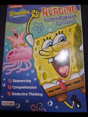 New SpongeBob SquarePants Reading Comprehension Workbook